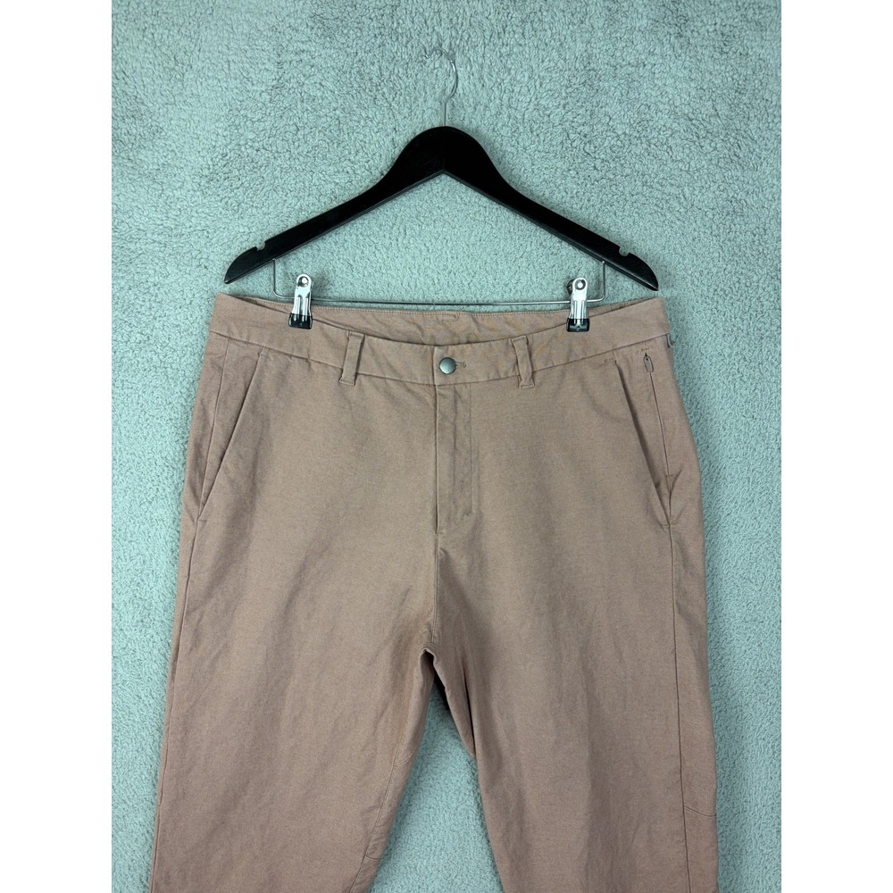 Lululemon Pants Men 36x29 Pink Chino Slim Tapered Stretch Casual Golf Preppy Men